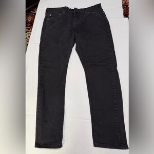 Levi's Men's 510 Tapered Skinny Jeans Black size 36 X 29
